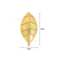 1 Naka Leaf Metal Art Base | Size : 44mm | Qty : 50pcs | P-4-6 | MA288