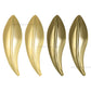 Metal art leaf | Size : 5.5inch | Qty : 10pcs | F-3-19 | MA305