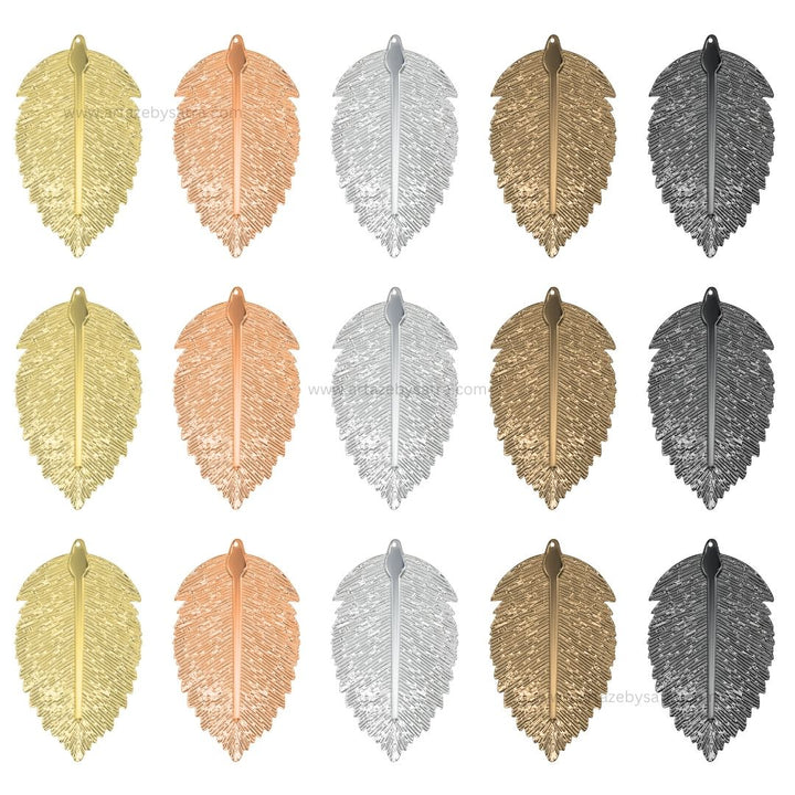 Metal art leaf | Size : 3,4.5,5.5inch | Qty :100gm | MA307