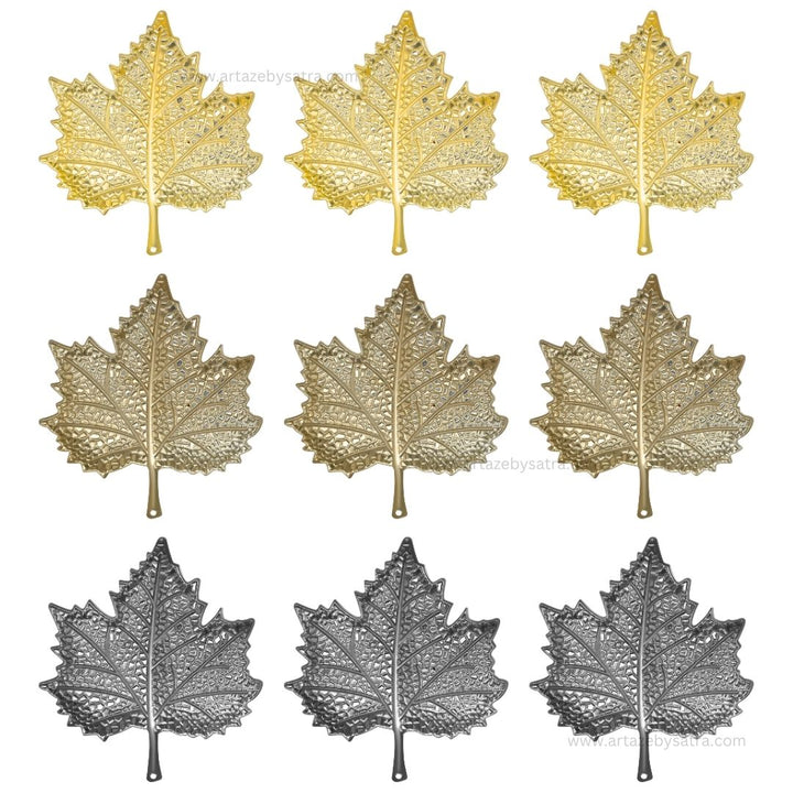 Metal art leaf | Size : 4inch | Qty : 100gm | MA311