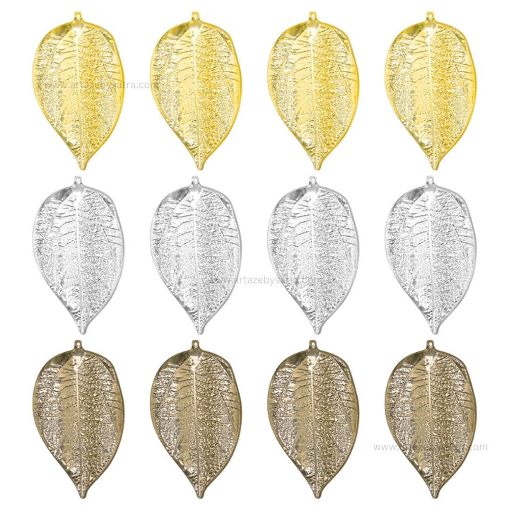 1 Loop Metal art leaf  | Qty : 100g | F-5-20 | MA312