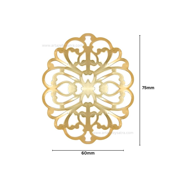 Metal Art Base | Size : 75mm | 100g | MA53