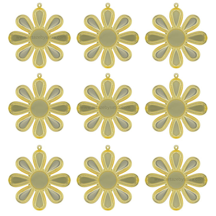 Flower Metal Art Base | Size : 65mm | 100g | MA60