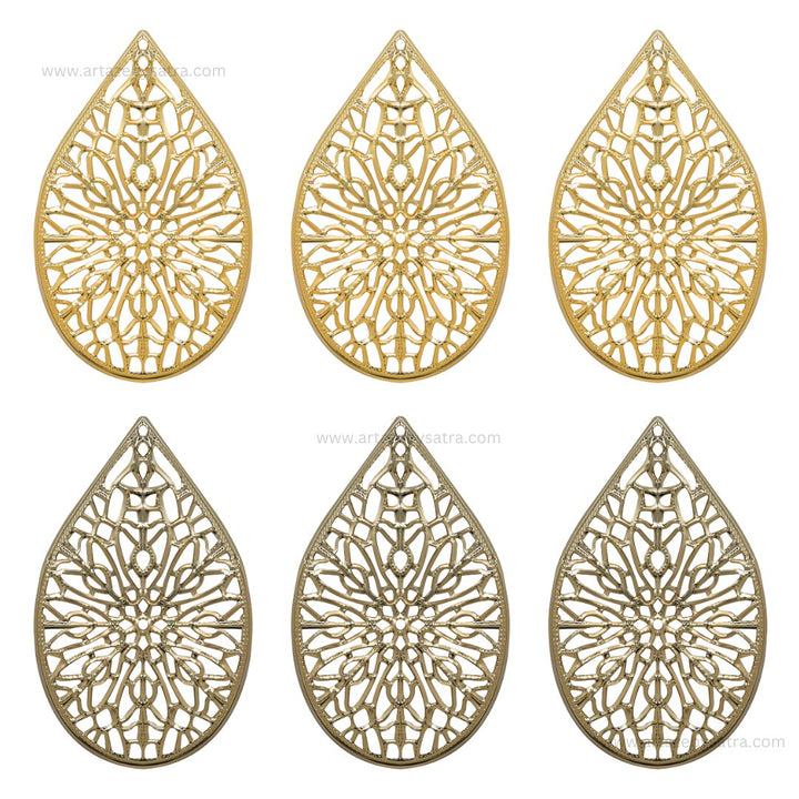 Drop Metal Art Base | Size : 50mm,80mm | 100g | MA64