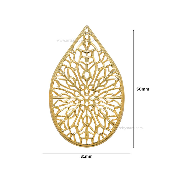 Drop Metal Art Base | Size : 50mm,80mm | 100g | MA64