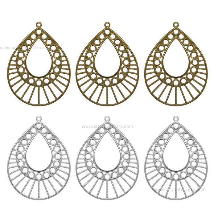 Drop Metal Art Base | Size : 74mm | 100g | MA65