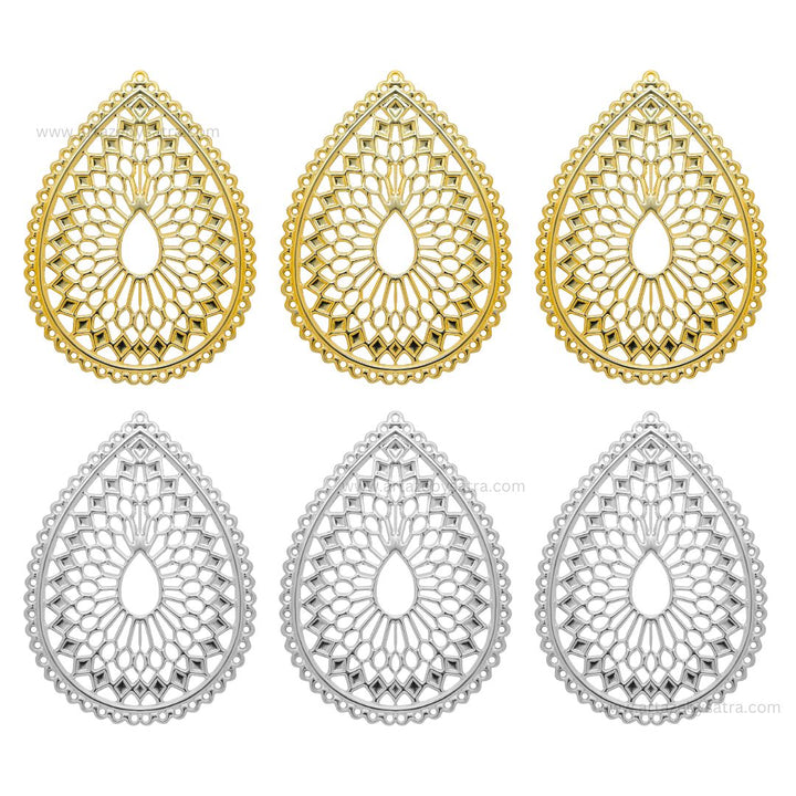 Drop Metal Art Base | Size : 68mm | 100g | MA66