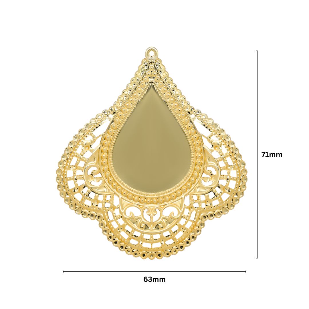 Metal Art Base | Size : 71mm | 100g | MA67