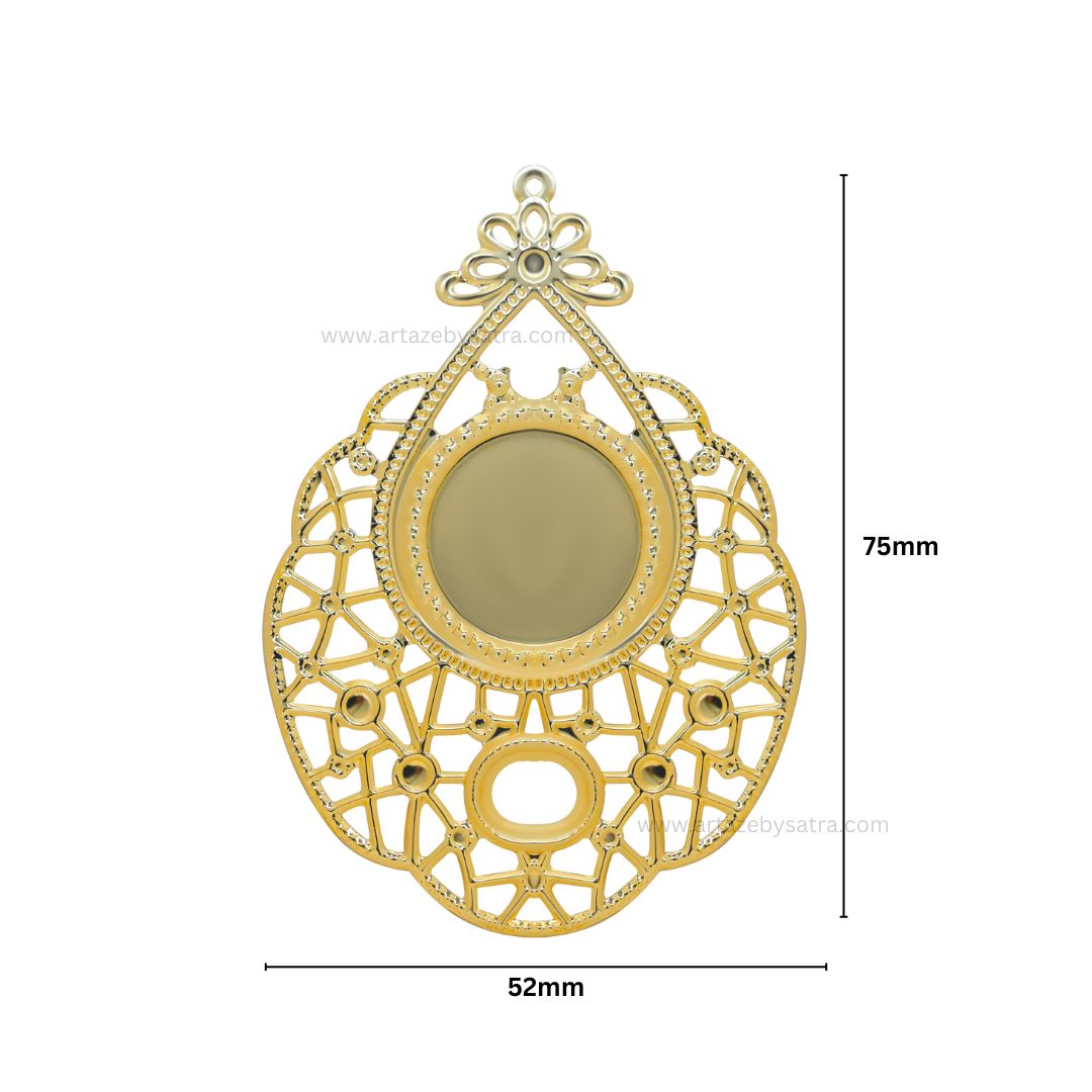 Metal Art Base | Size : 75mm | 100g | MA69