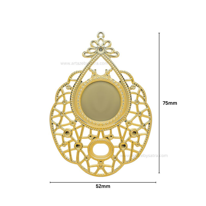 Metal Art Base | Size : 75mm | 100g | MA69