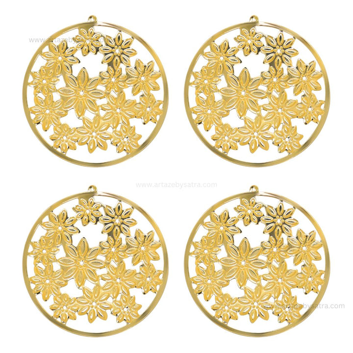 Round Metal Art Base | Size : 59mm | 100g | MA72