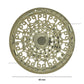 Round Metal Art Base | Size : 80mm | Qty : 100g | F-28-10 | MA95