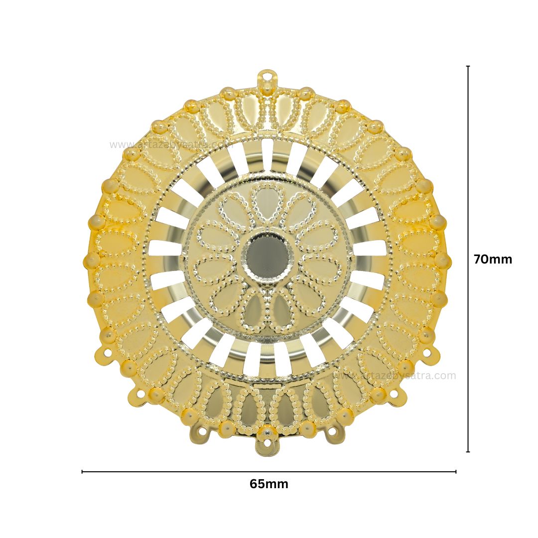 Round Metal Art Base | Size : 70mm | 100g | MA74