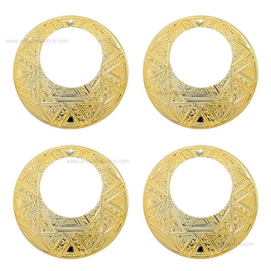 Round Metal Art Base | Size : 70mm | Qty : 100g | MA76
