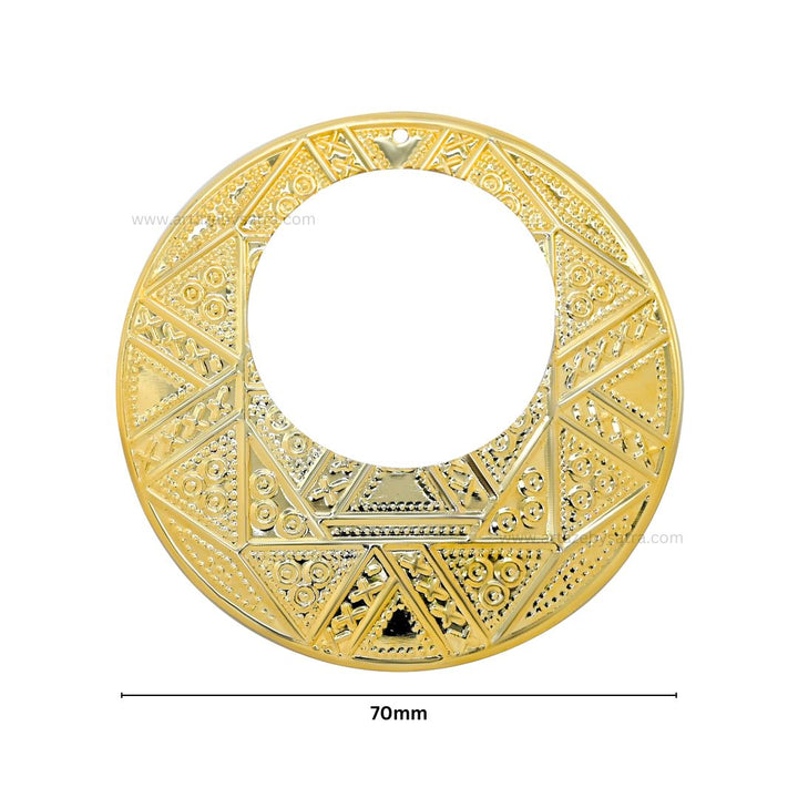 Round Metal Art Base | Size : 70mm | 100g | MA76