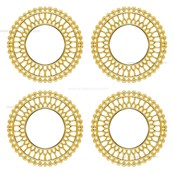 Round Metal Art Base | Size : 80mm | 100g | F-29-1 | MA78