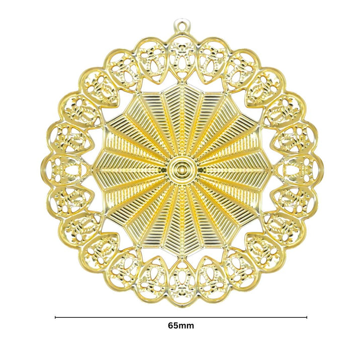 Round Metal Art Base | Size : 65mm | 100g | MA80