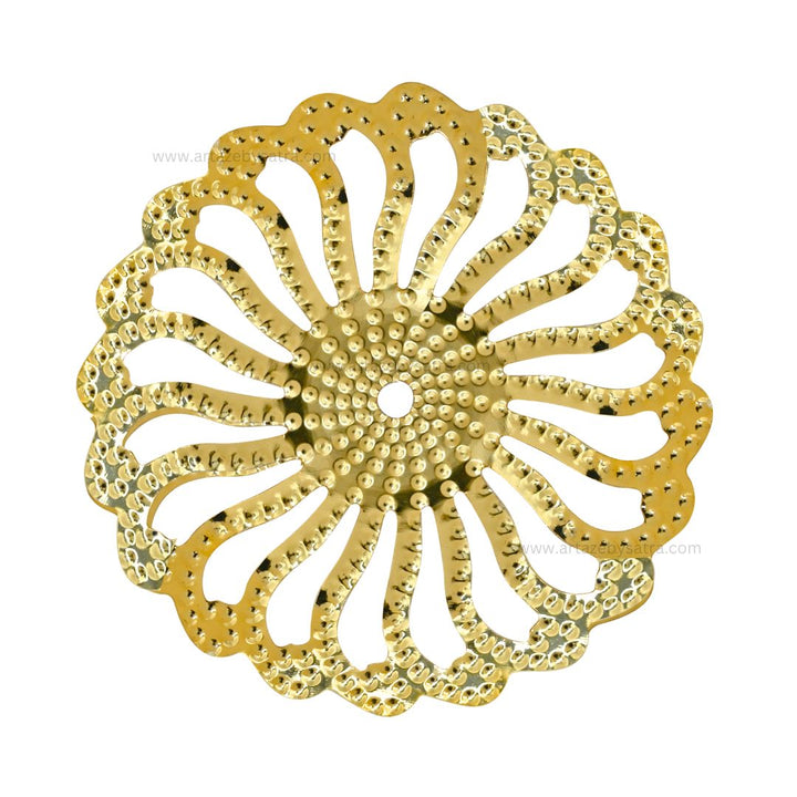 Round Metal Art Base | Size : 85mm | 100g | F-28-13 | MA81