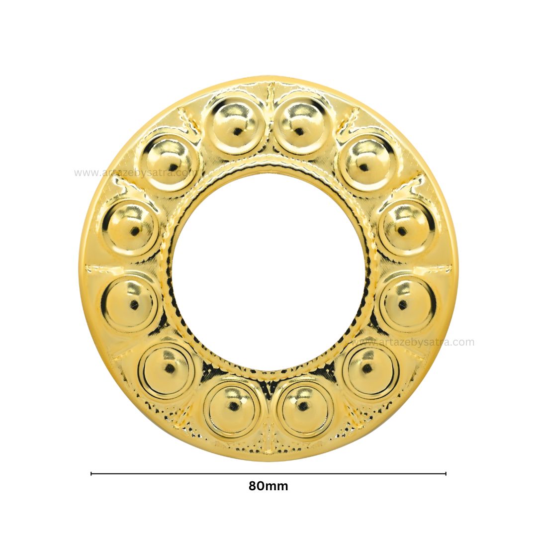 Round Metal Art Base | Size : 80mm | 100g | MA82