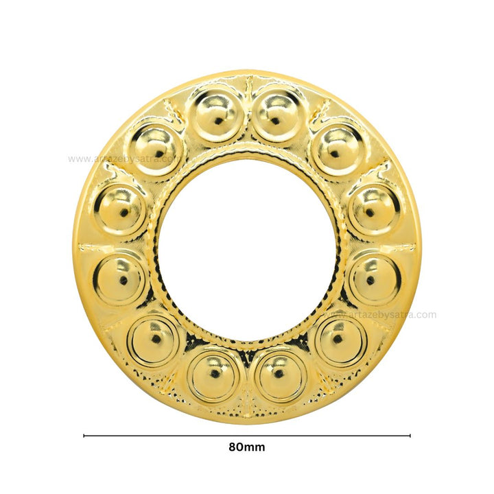 Round Metal Art Base | Size : 80mm | 100g | MA82