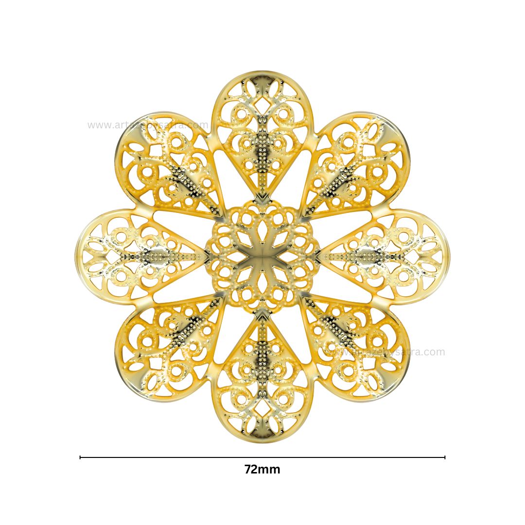 Metal Art Base | Size : 72mm | 100g | MA85