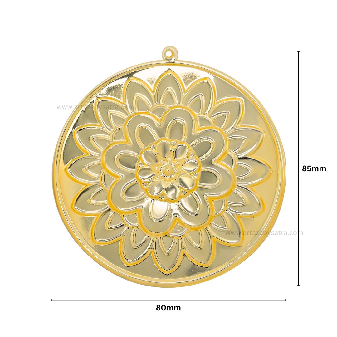 1 Naka Round Metal Art Base | Size : 85mm | 100g | MA89