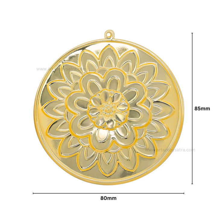 1 Naka Round Metal Art Base | Size : 85mm | 100g | MA89