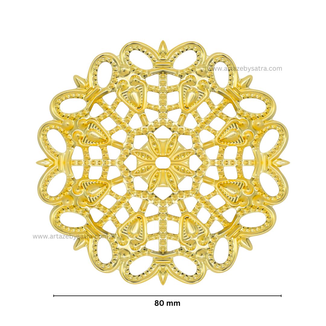 Metal Art Base | Size : 80mm | 100g | MA91