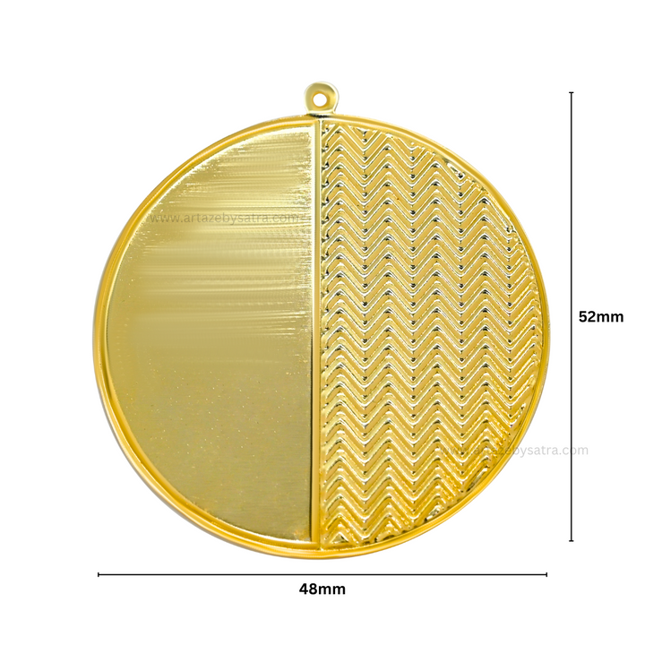 Round 1 Naka Metal Art Base | Size : 52mm | 100g | MA94