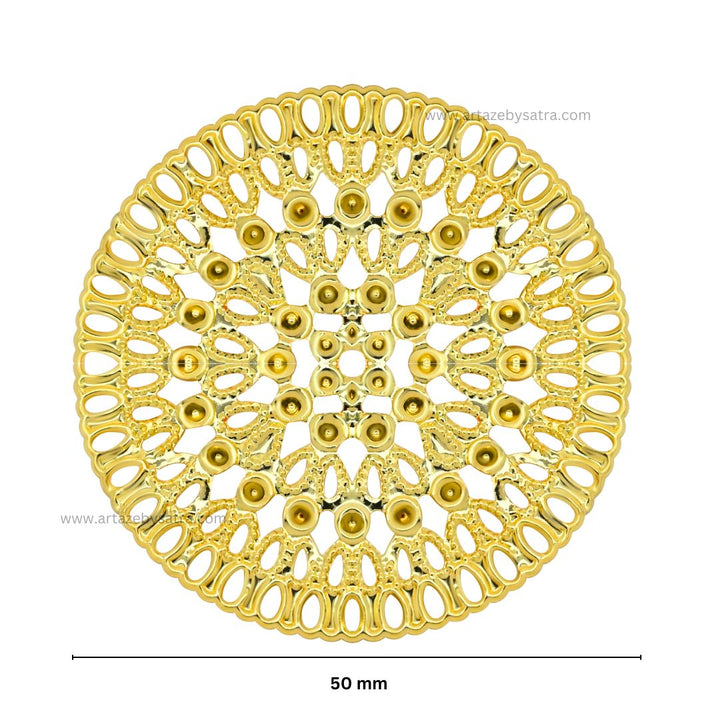 Round Metal Art Base | Size : 50mm | 100g | MA99