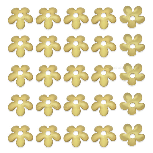 Designer Metal Beads Cap | Size :W-9mm H-2mm | 500g | MC80