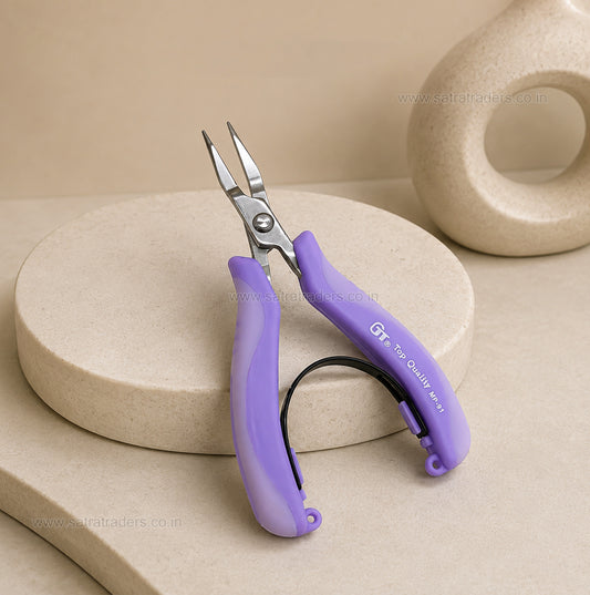 Flat Nose Jewelry Pliers  | Qty : 1 | Size : 4.7-Inch | MP-91