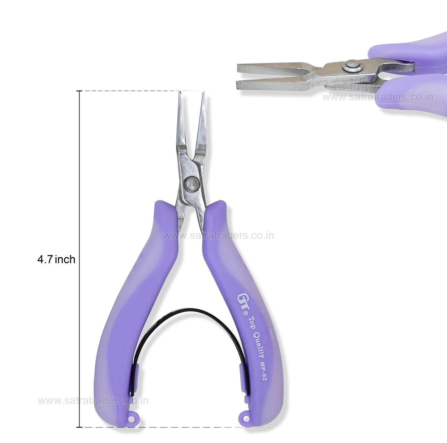 Flat Nose Jewelry Pliers  | Qty : 1 | Size : 4.7-Inch | MP-92