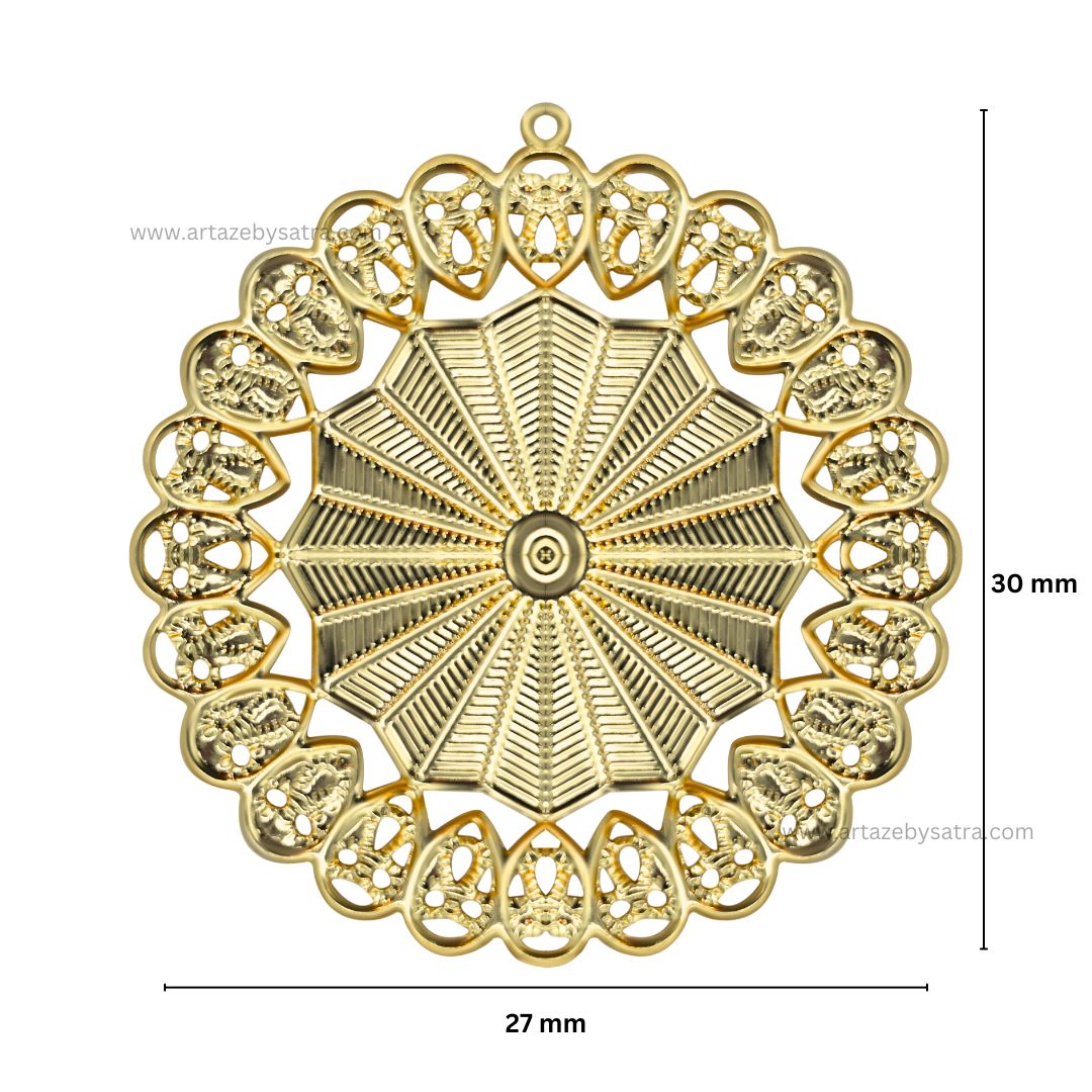 Metal Art Base | Size : 30mm | 100g | MA132