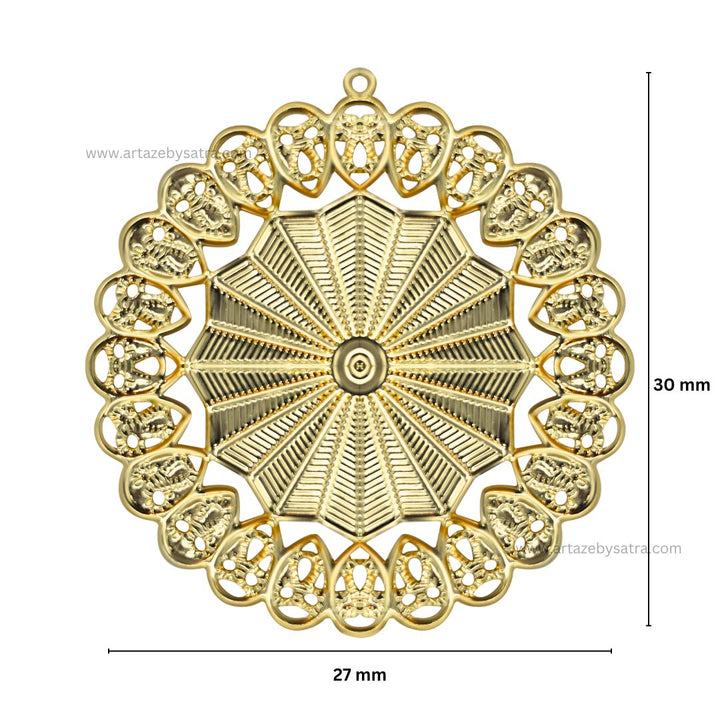 Metal Art Base | Size : 30mm | 100g | MA132