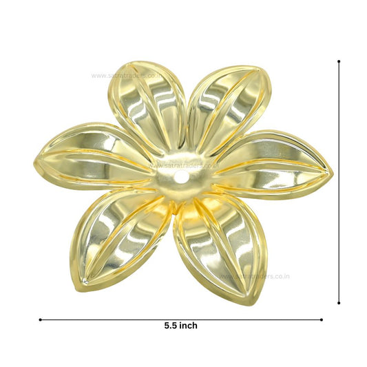 Metal Art Flower | Size : 5.5inch | Qty : 1pc | MA401