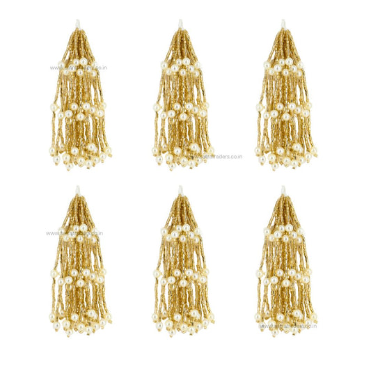 Beads Hanging Tassels | Qty : 5pcs | T01