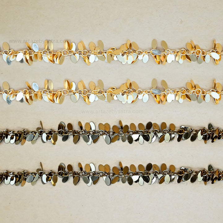 Oval Shape Iron Chain | Size : 18mm | Qty : 1mtr | IC24