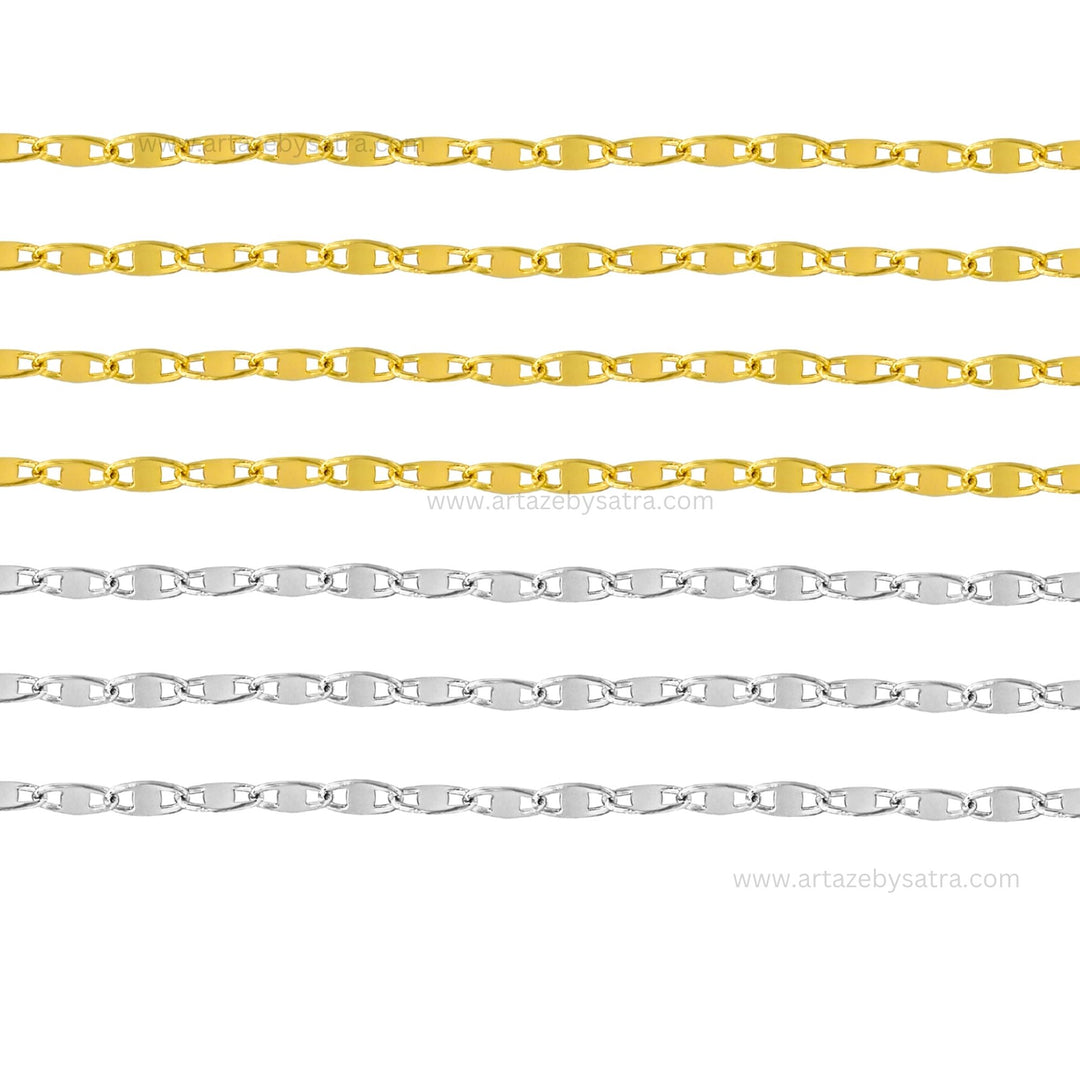 Brass High Quality Ready Chain | Size : 6inch | Qty : 1pc | RC28