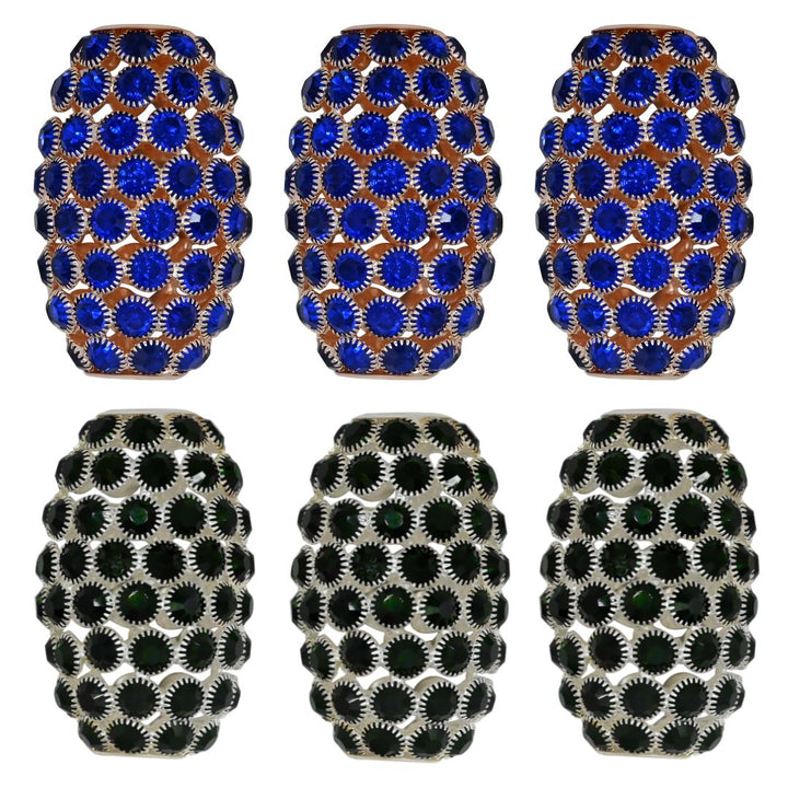 Rhinestone Spacer Beads | Size : 64mm | 1pc | DB14