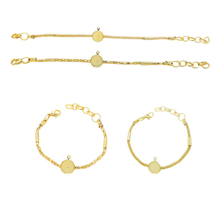 Bracelet Chain | Size : 7.5inch  | Qty : 4pcs | B06