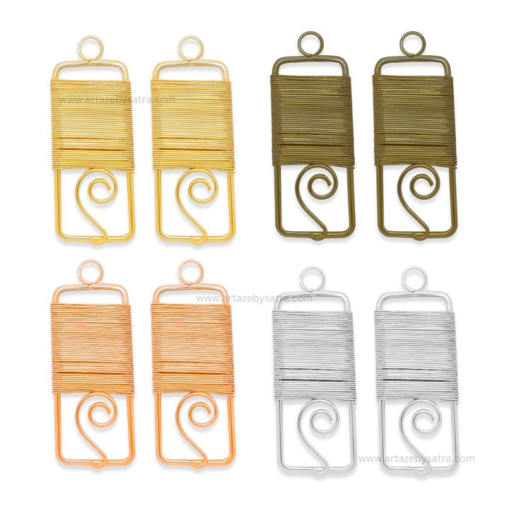 Wire Jewellery Design | Size : 50mm | 10pcs | WR03