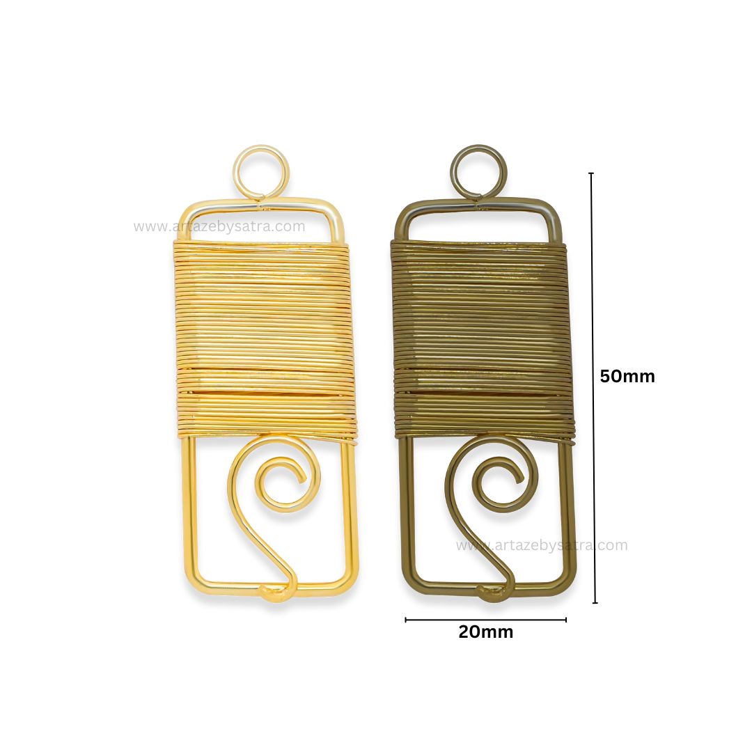 Wire Jewellery Design | Size : 50mm | 10pcs | WR03