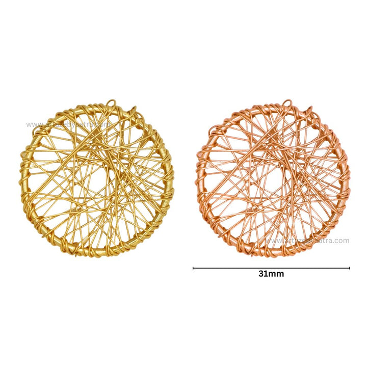 Wire Jewellery Design | Size : 30mm | 10pcs | WR04