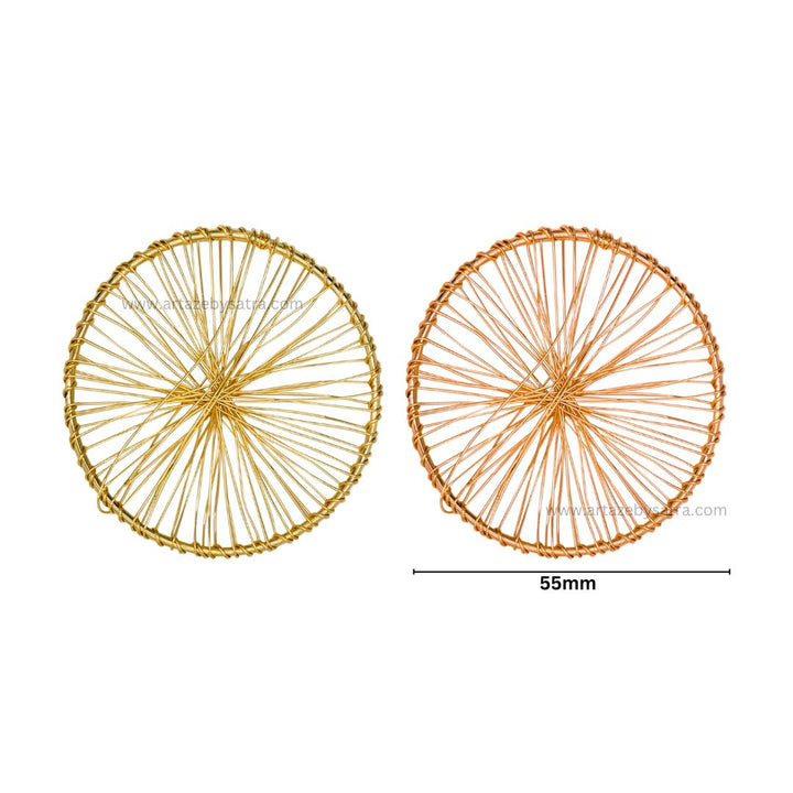 Wire Jewellery Design | Size : 55mm | 10pcs | WR05