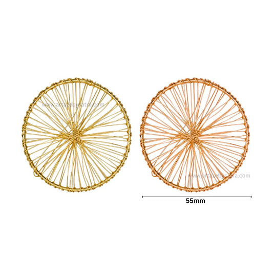 Wire Jewellery Design | Size : 55mm | 10pcs | WR05