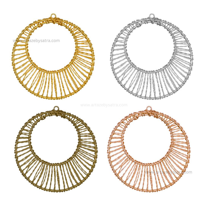 Wire Jewellery Design | Size : 62mm | 6pcs | WR06