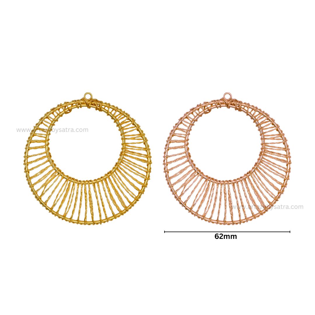 Wire Jewellery Design | Size : 62mm | 6pcs | WR06