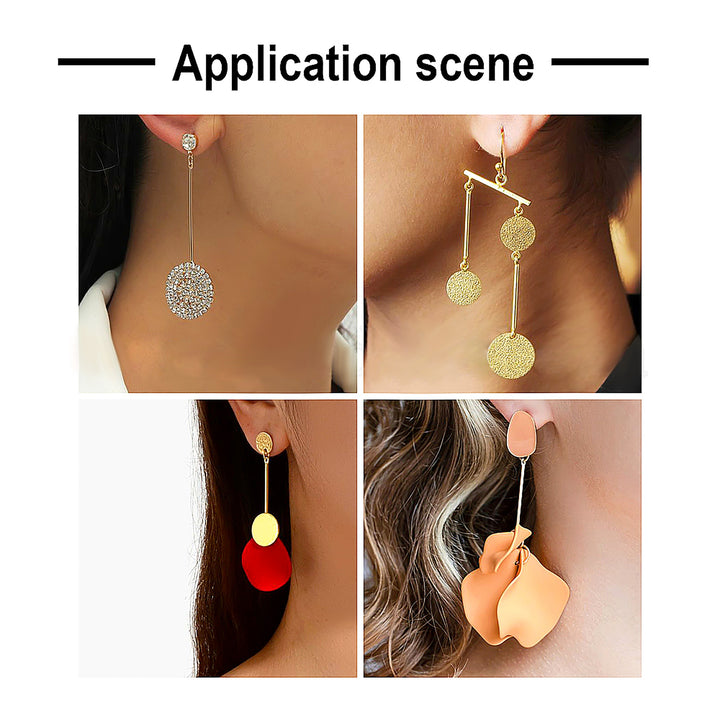 Metal Earring Link Connectors 2 Hole | 100g | BF62