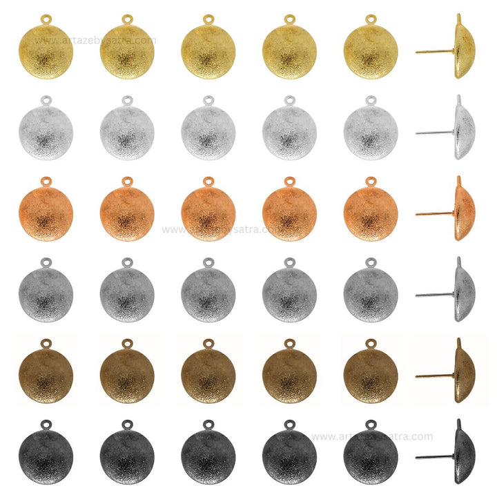 Earrings Post Studs | Size : 18mm | Qty : 20pcs | EF31